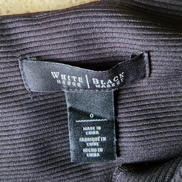 WHBM BLACK DRESS - Picture 3 of 5